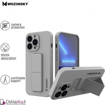 Wozinsky 4in1 švelnaus silikono dėklas - pilkas (Apple Iphone 11 Pro)